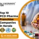 Top 10 PCD Pharma Franchise Companies in Kerala