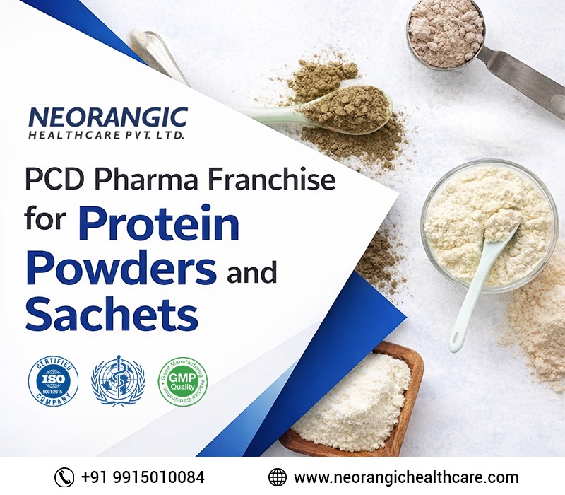 PCD Pharma Franchise for Protein Powders and Sachets
