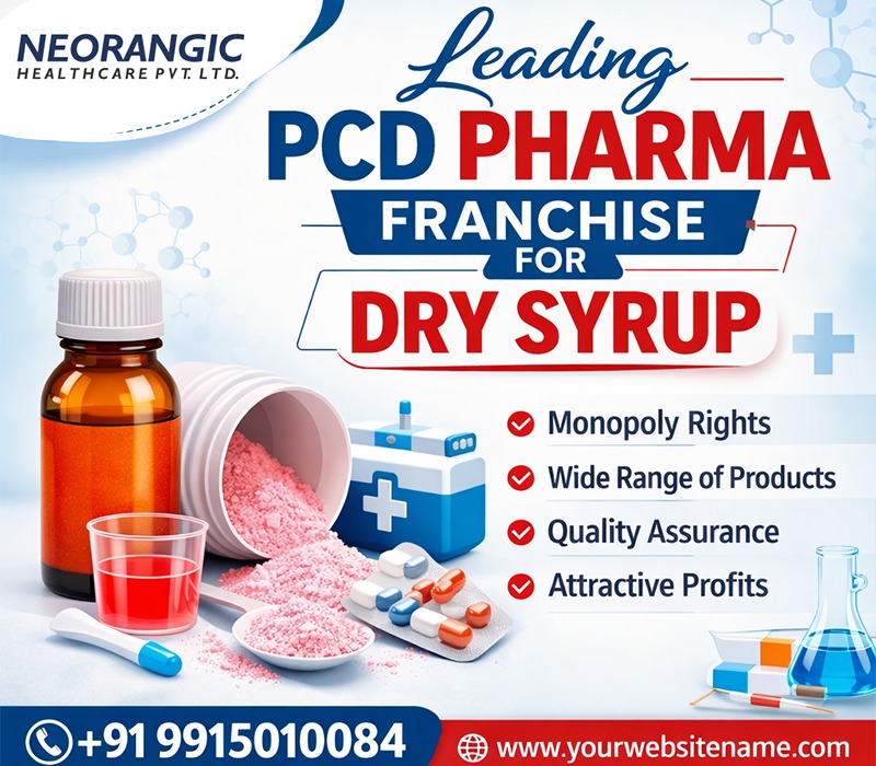 Leading PCD Pharma Franchise for Dry Syrup