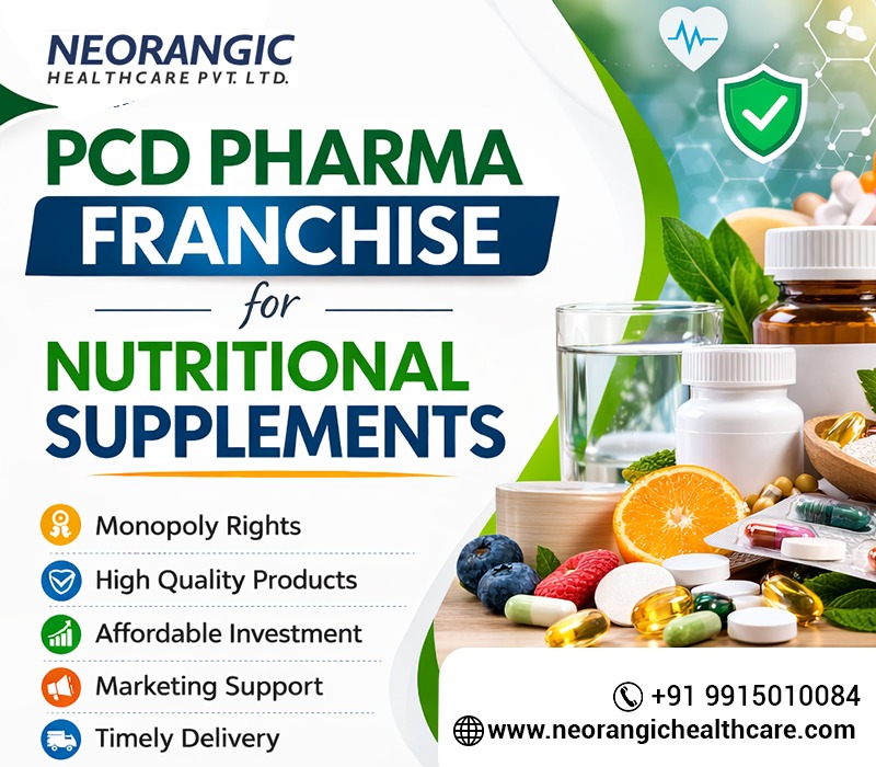 pcd pharma franchise for Nutritional supplements