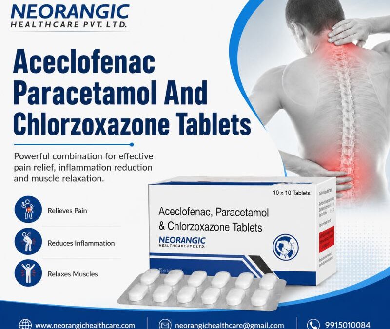 Aceclofenac Paracetamol And Chlorzoxazone Tablets