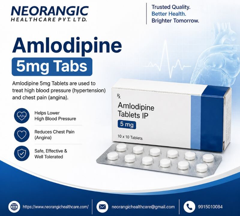 Amlodipine 5mg Tabs