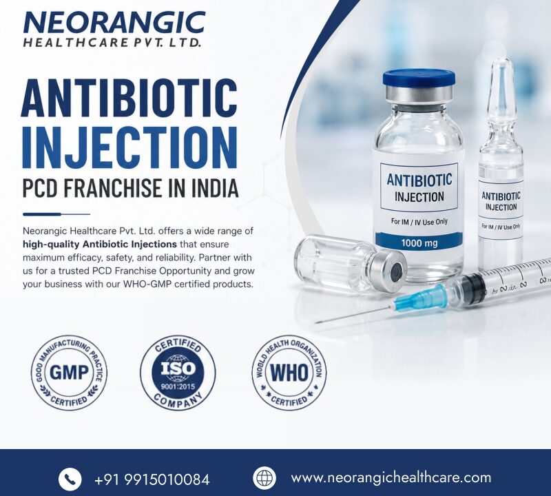 Antibiotic Injection PCD Franchise in India